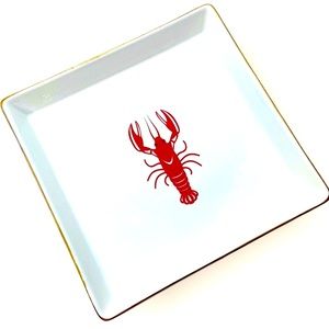 Porcelain Lobster Catch-All Tray • Trinket Dish